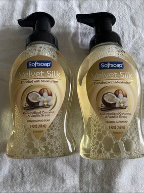 Softsoap Velvet Silk Caramelized Coconut & Vanilla Foaming Hand Soap - Cream